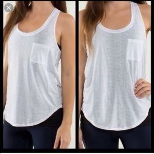 Lululemon Yogi Racerback Tank with Pocket